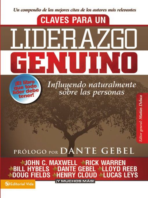 Title details for Claves para un liderazgo genuino by Matias Deluca - Available